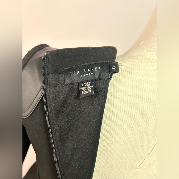 Topshop black & navy dress - Picture 11 of 16